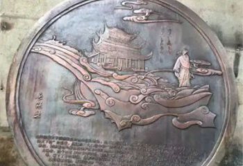 遂寧純銅浮雕專供，城堡雕塑，城堡浮雕生產廠家
