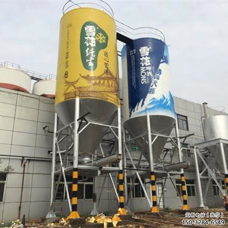 沙坪壩飲料瓶雕塑精選，街道標識，玻璃鋼飲料瓶雕塑工程指用