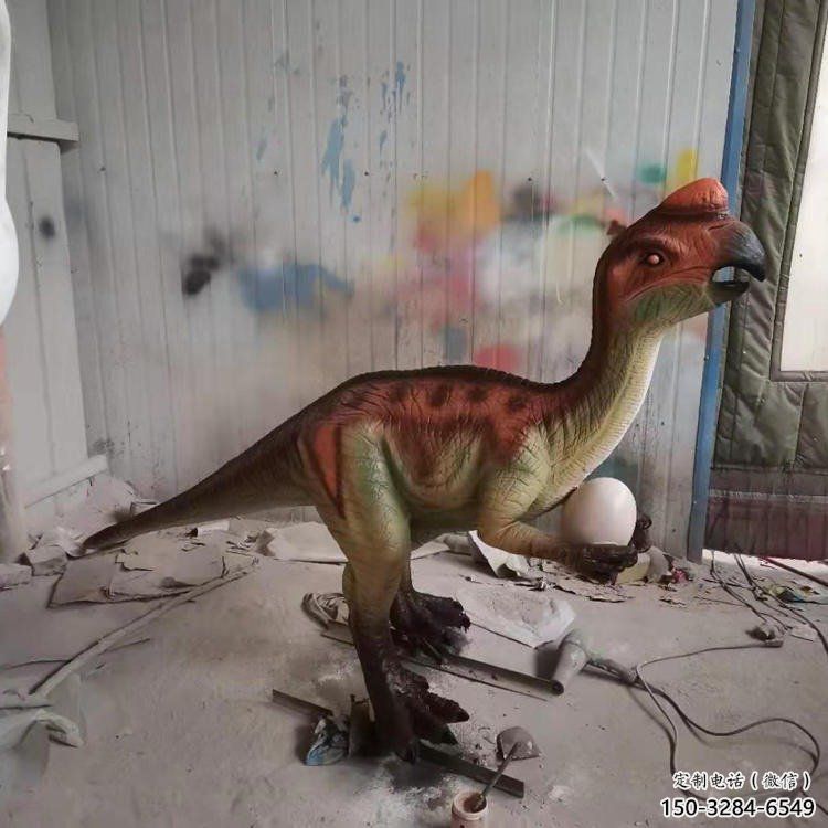 北碚抽象恐龍雕塑制造，動物雕塑，玻璃鋼恐龍雕塑展品