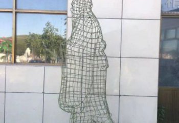 達孜鏤空孔子雕塑服務商，景觀雕塑，鐵藝校園人物雕塑選定