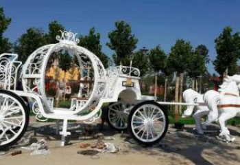 金華廣場(chǎng)馬車雕塑