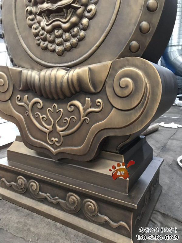 萬州抱箍鑄造觀賞型，露天雕塑，鑄銅抱箍雕塑訂做